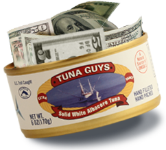 The Tuna Guys Everybody Wins Referral Program.